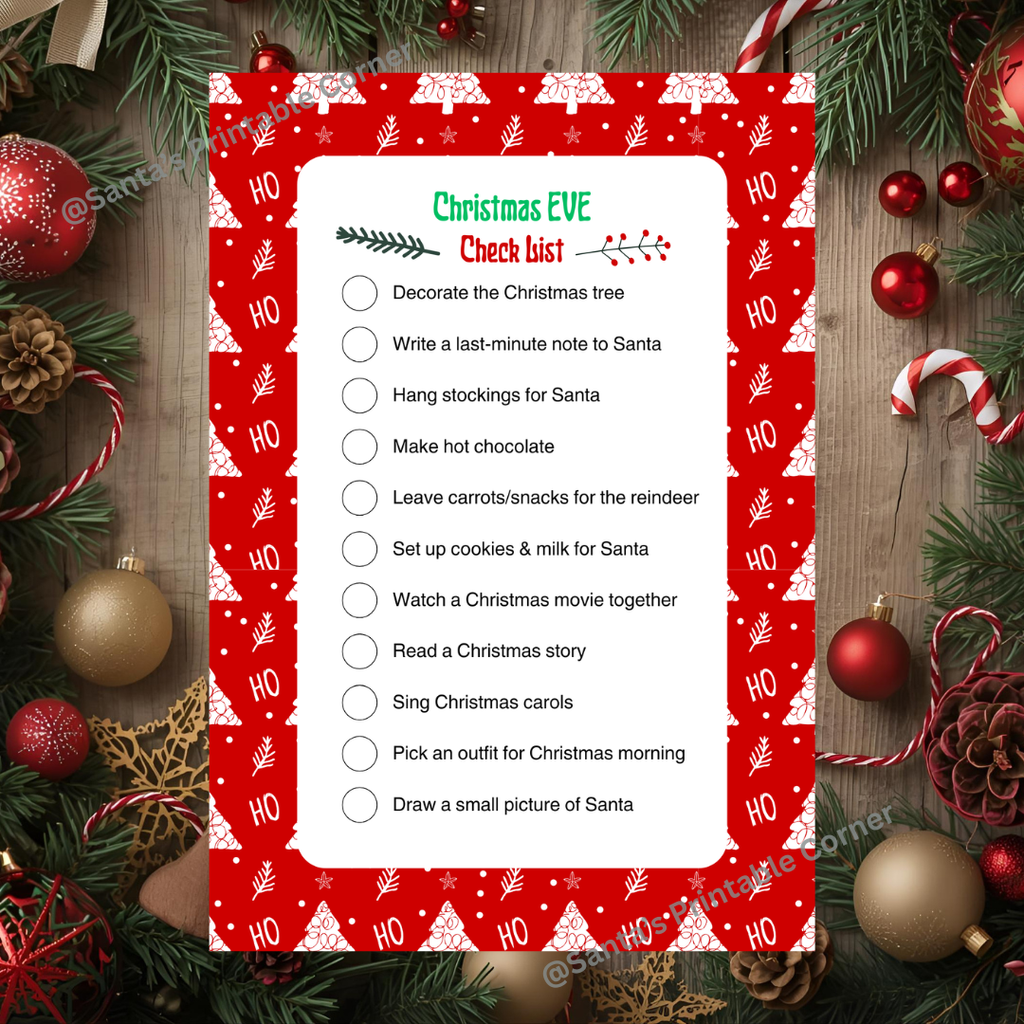 5 Pages - Christmas Letter Set ✍️ 📝🎄🎅